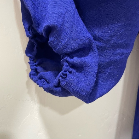 Anthropologie Moulinette Soeurs Women's XS Off The Shoulder Balloon Sleeve Dress - Picture 7 of 16